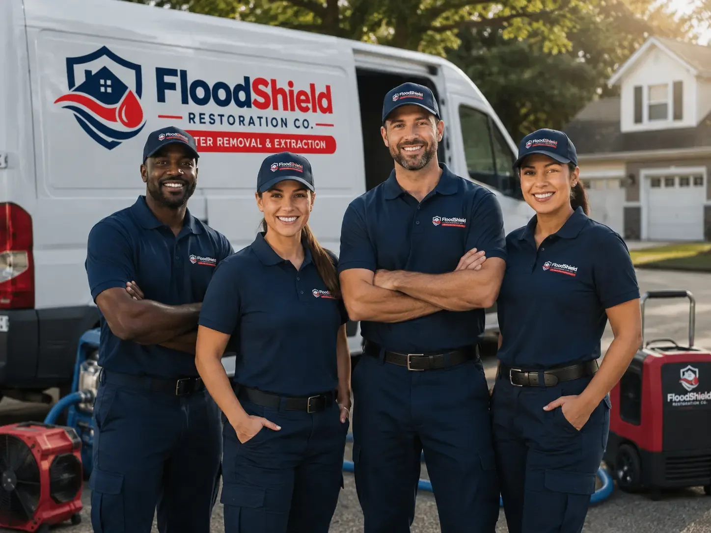 Flood Damage Restoration company in Montour, IA